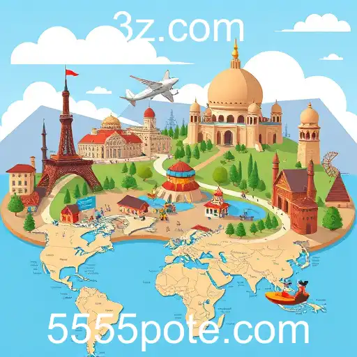 Explorando o Mundo Através de Jogos: A Fascinante Categoria 'Viagens' no Site 5555